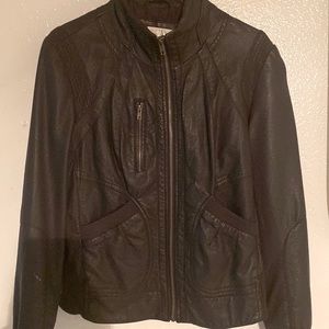 Xhilaration size L black bomber jacket.